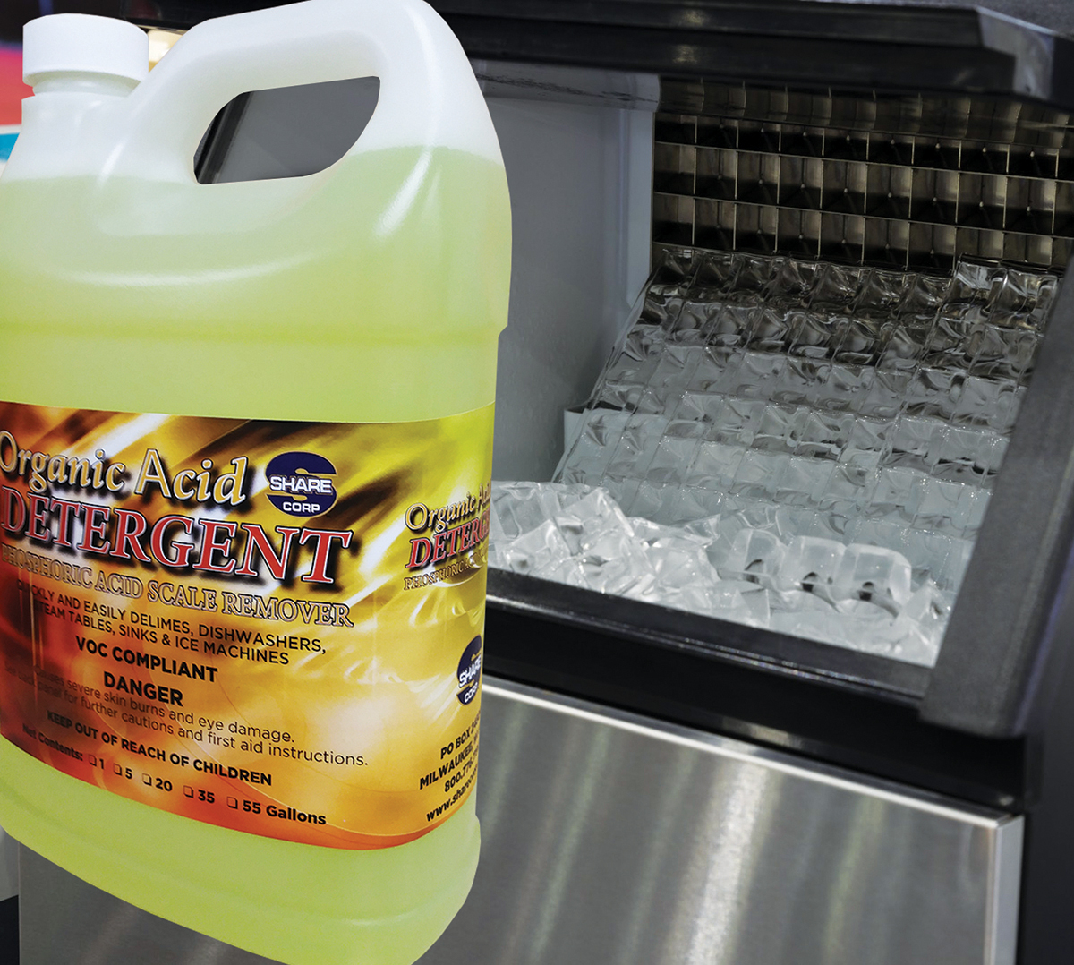 Organic Acid Detergent Share Corp